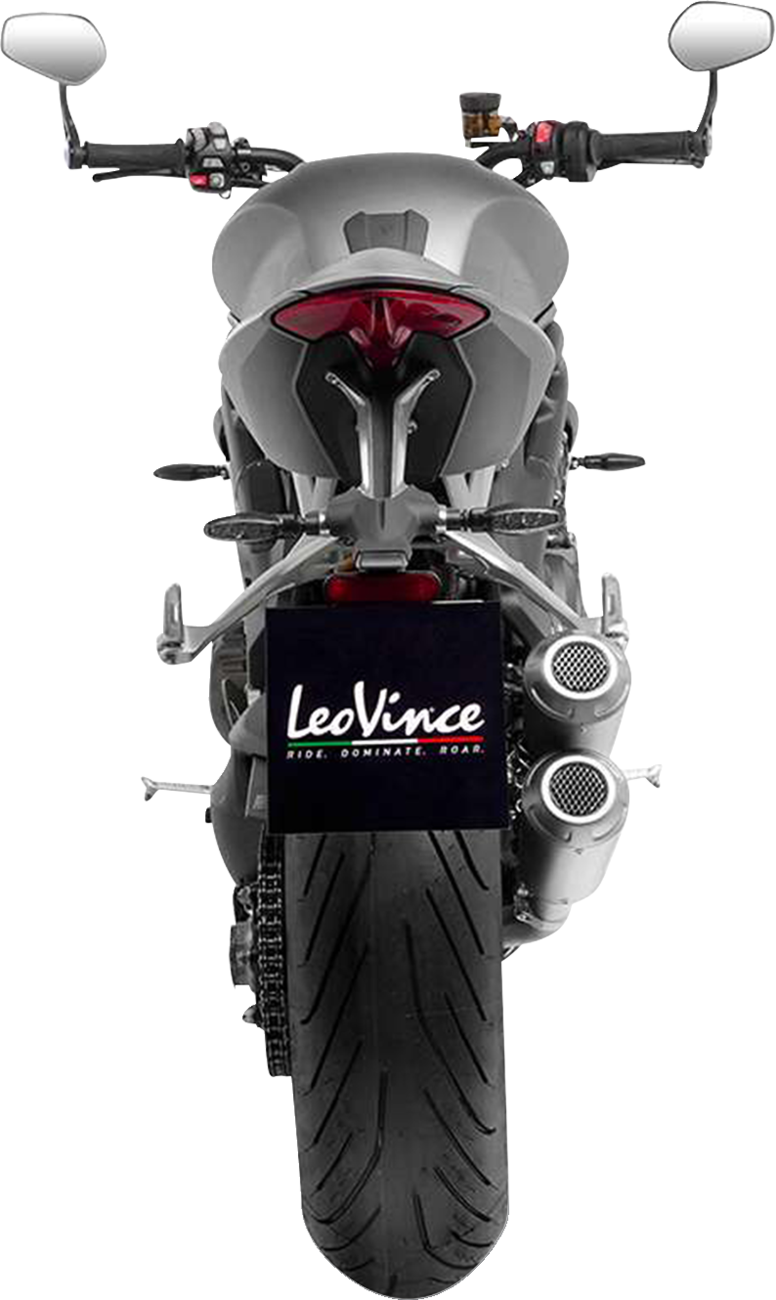 LeoVince LV-10 Slip-On Exhaust Triumph Speed Triple 1200 RR / RS 2021-2024