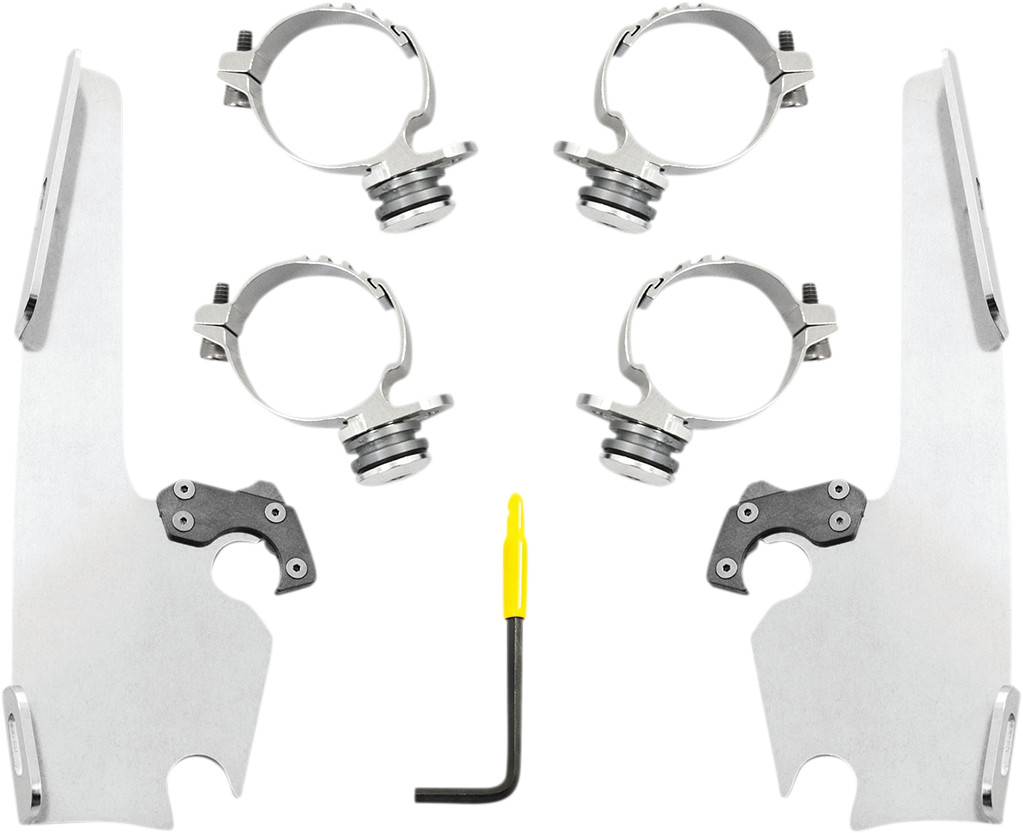 MEMPHIS SHADES Fats/Slim Windshield Trigger-Lock Complete Mount Kit