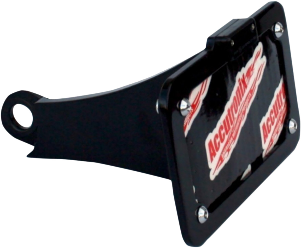 ACCUTRONIX Side Mount License Plate with LED Tag Light