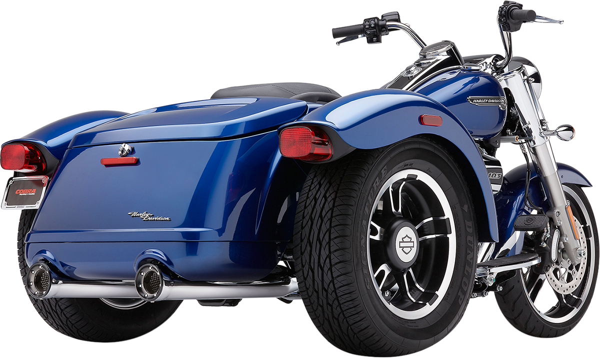 Cobra RPT Slip-On Mufflers For Harley Freewheeler 2015-2016