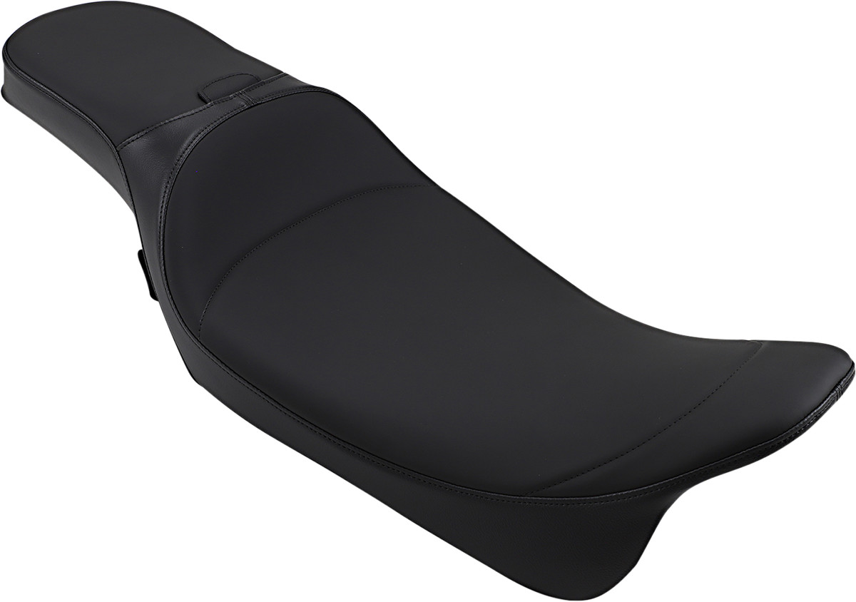 Drag Specialties Backrest Compatible Extended Reach Predator 2-Up Seat For Harley Touring 2008-2025
