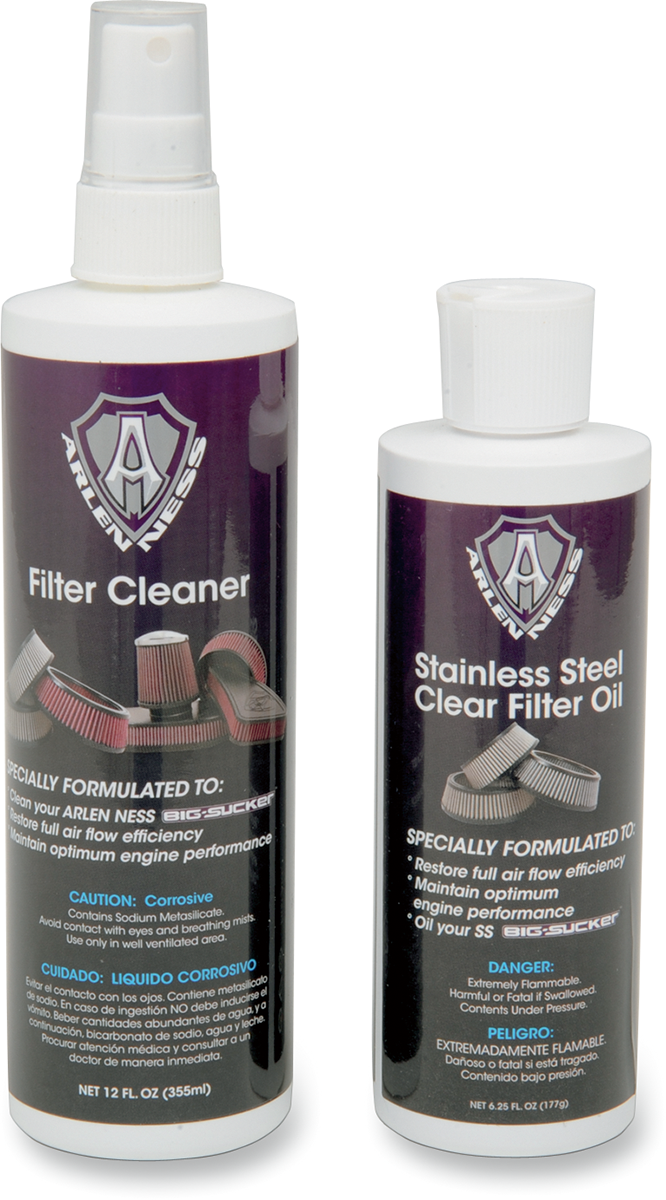 Arlen Ness Air Filter Cleaner Recharge Kit