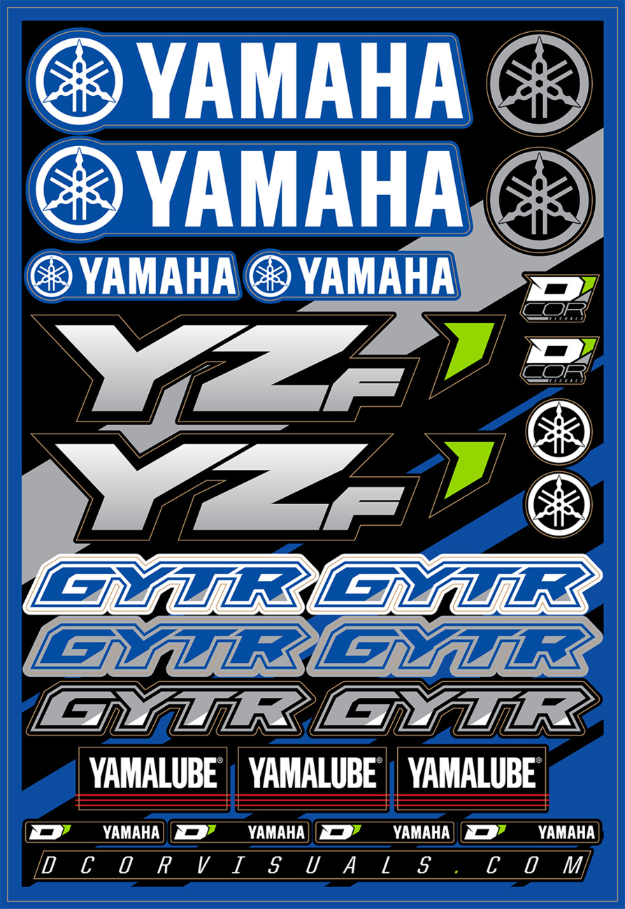 D'COR VISUALS Decal Sheet