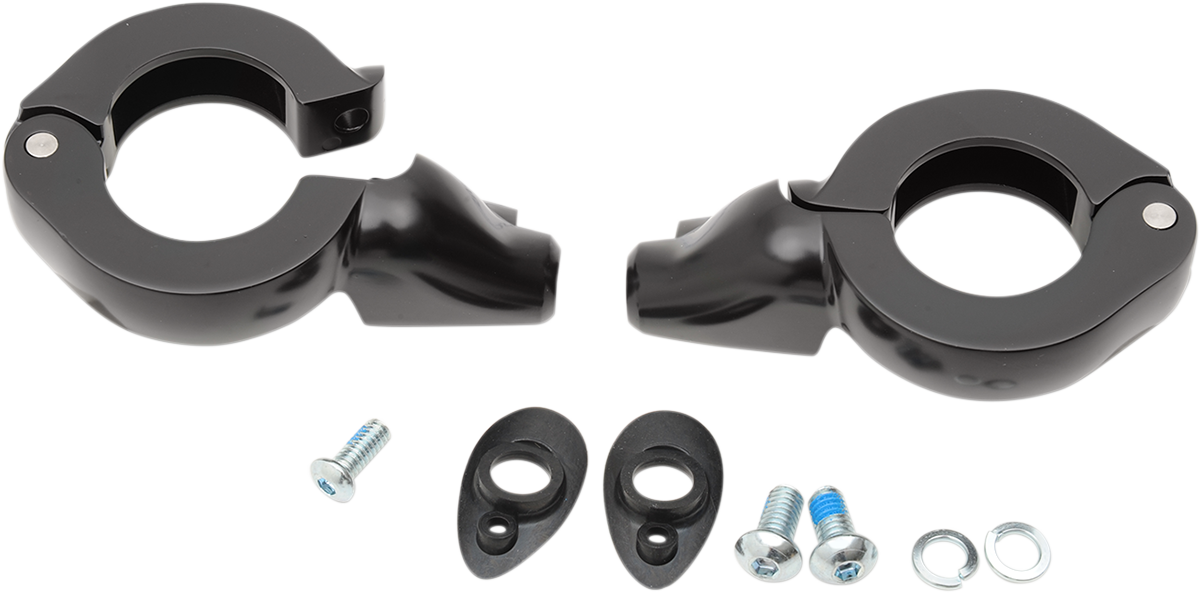 Drag Specialties Turn Signal Fork Clamps