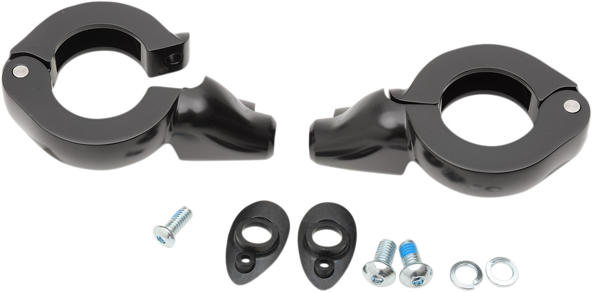 Drag Specialties Fork Mount Turn Signal Clamps