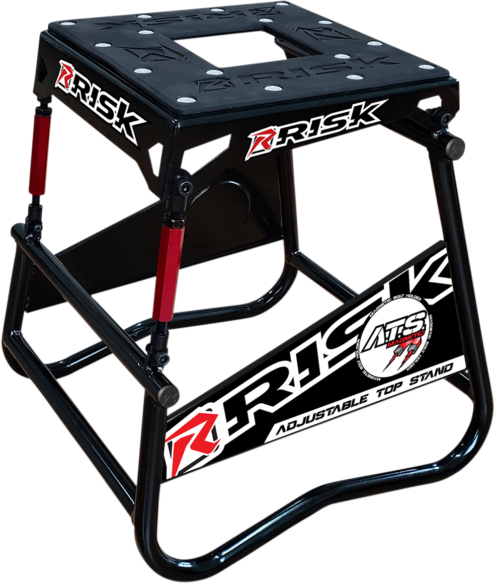 RISK RACING A.T.S. Adjustable Top Moto Stand - Magnetic