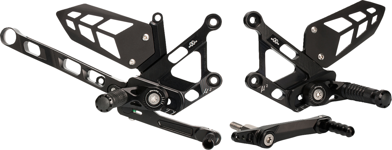 Gilles Tooling MUE2 Rearsets Yamaha MT-10 2018-2021