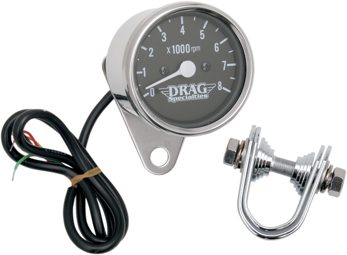 DRAG SPECIALTIES 2.4" Mini Electronic Tachometer