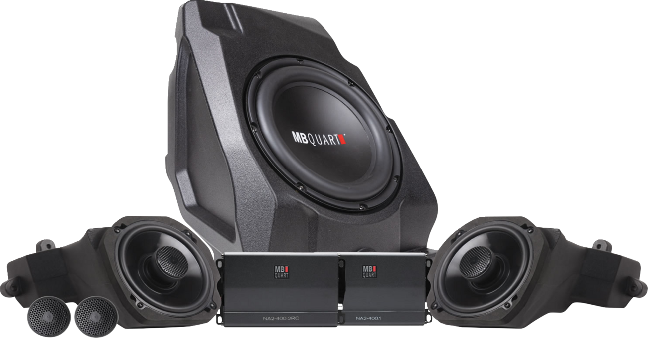 MB Quart Stage 3 Audio Kit Polaris Ride Command RZR 2020-2024