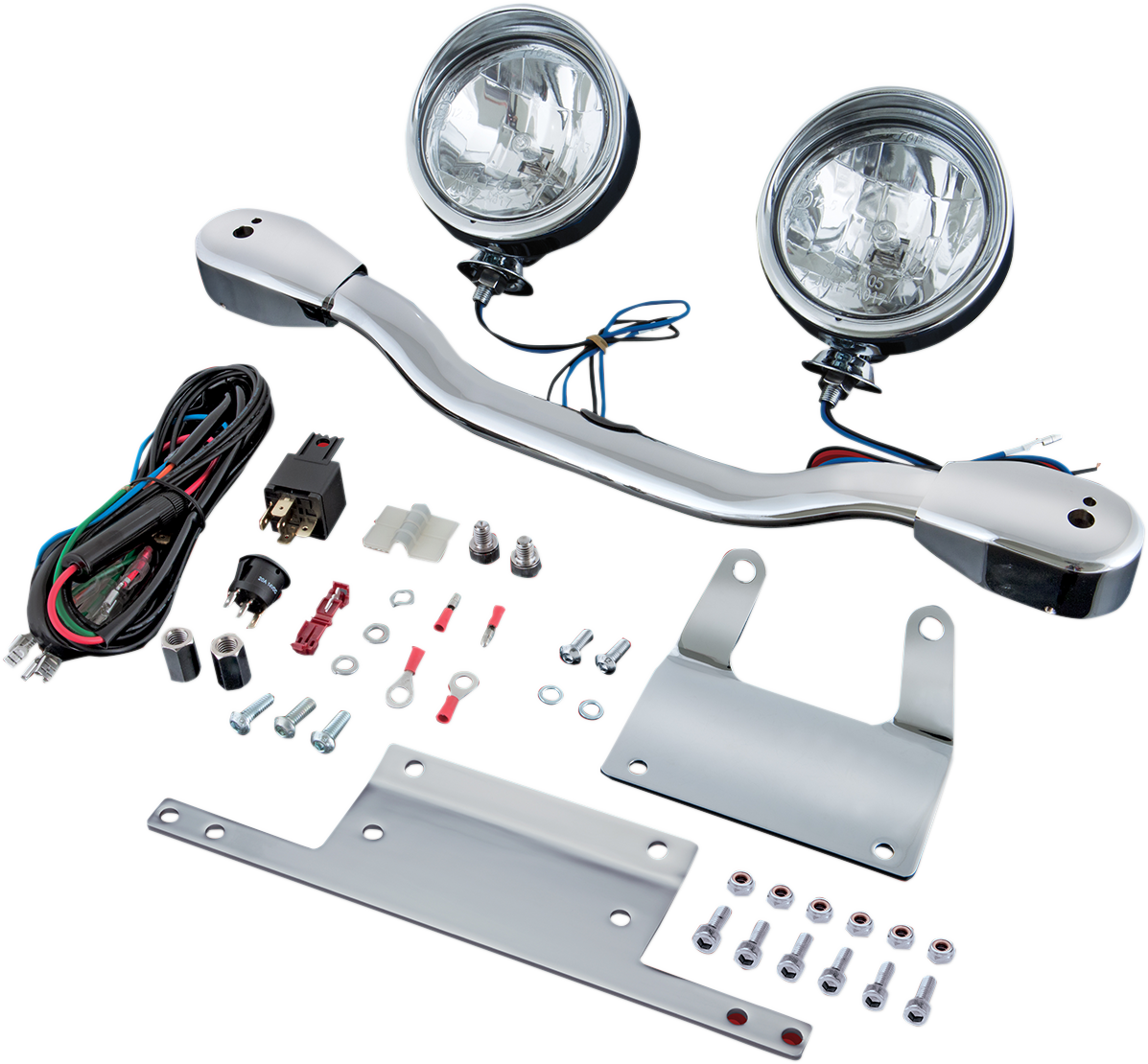SHOW CHROME Elliptical Driving Light Kit