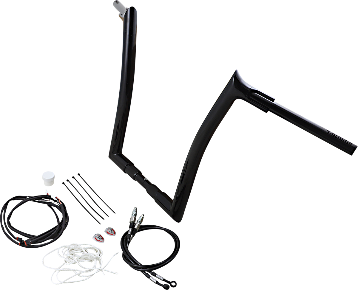 Fat Baggers Inc. 1 1/2" Pointed Top EZ Install Handlebar Kit For Harley Road King Special 2018-2020