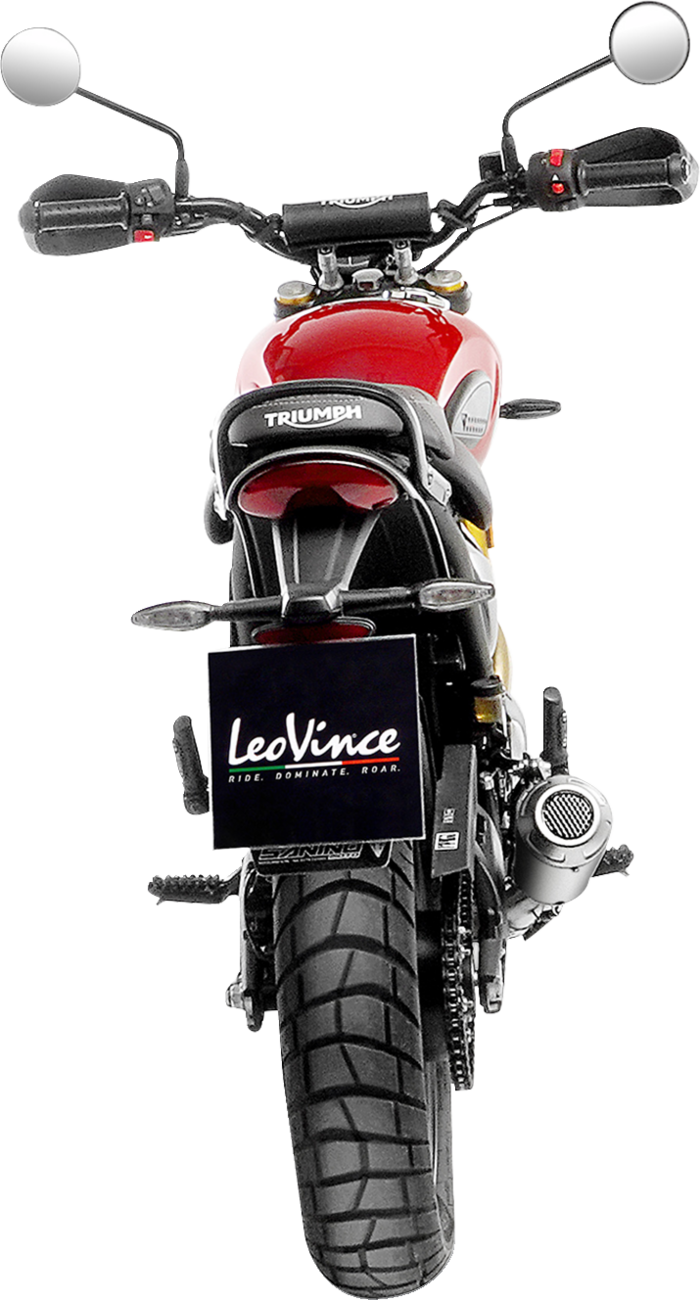 LeoVince LV-10 Slip-On Exhaust Triumph Speed 400 / Scrambler 400 X 2024