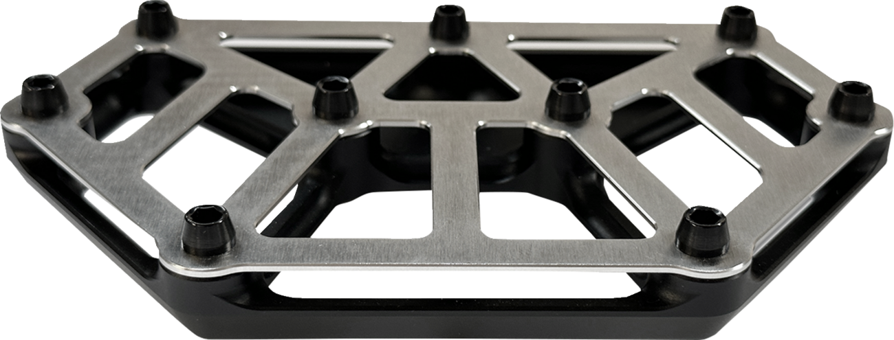 Kodlin usa NXL Mini Floorboards - Black w/ Stainless Steel