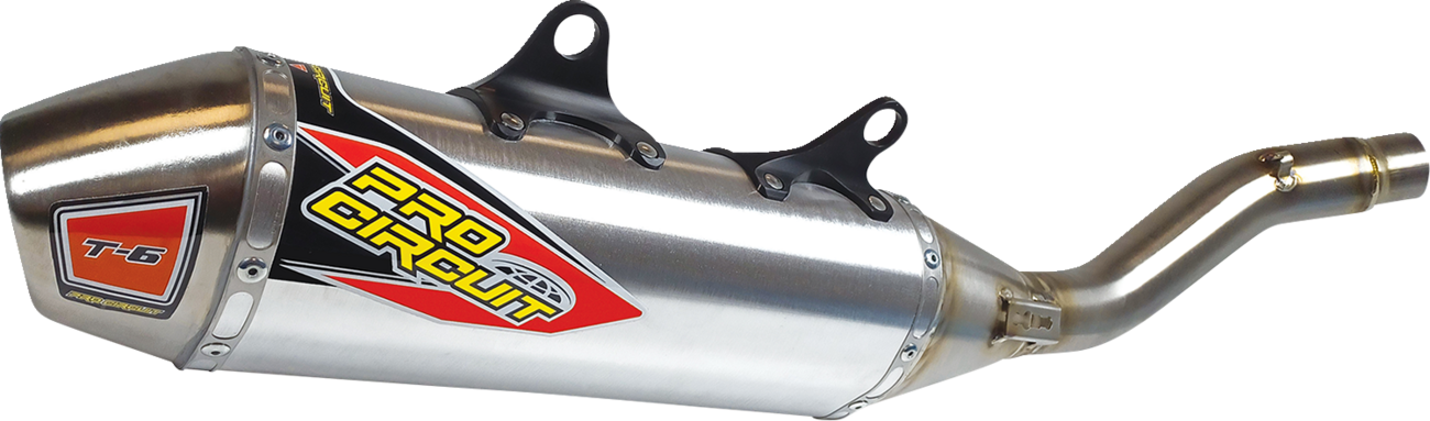 Pro Circuit T-6 Slip-On Exhaust KTM / Husqvarna / Gas Gas 450cc 2022-2025
