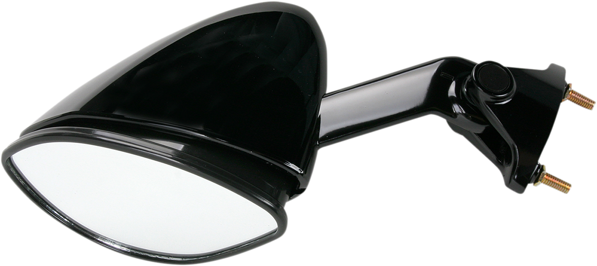 Emgo Mirror - Side View - Cat Eye - Black - Left 2002-2005 Kawasaki ZX1200 Ninja ZX-12R
