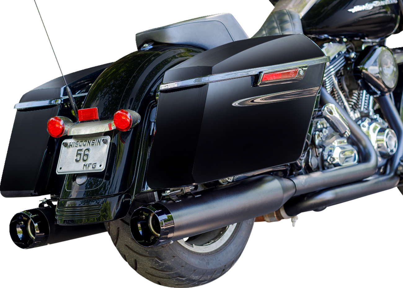 S&S Cycle 4.5" MK45 Thruster Slip-On Mufflers For Harley Touring 1995-2016