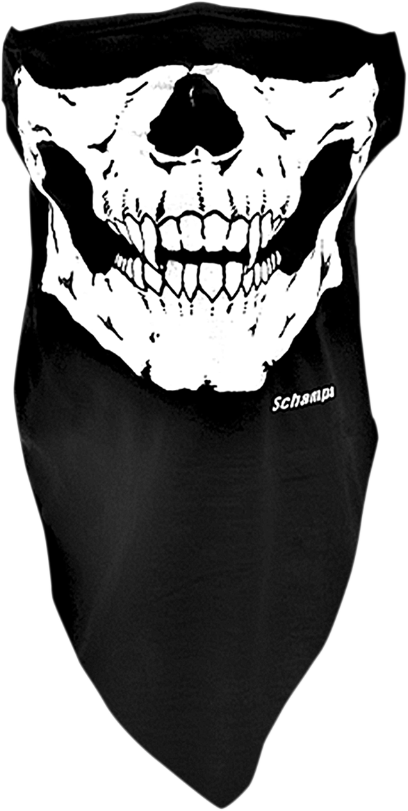 SCHAMPA & DIRT SKINS (VNG008) Stretch Skull Half-Face Mask | Half-Skull Face Mask