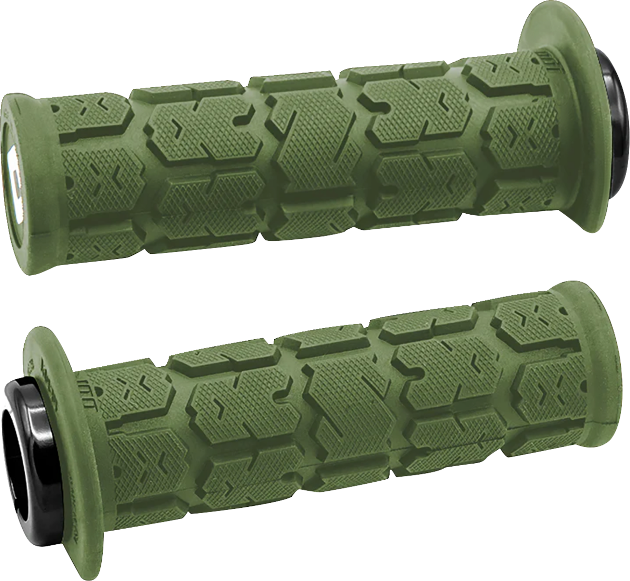 Odi Rogue 2.1 Lock-On Grips - ATV/PWC - Green/Black