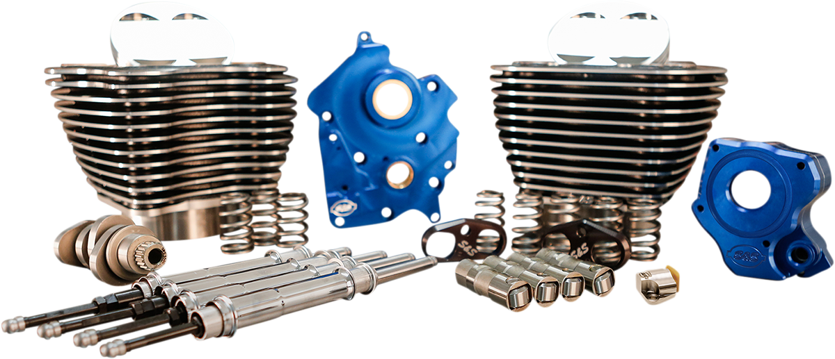 S&S CYCLE 128" Power Package for 114"/117" Oil Cooled M8