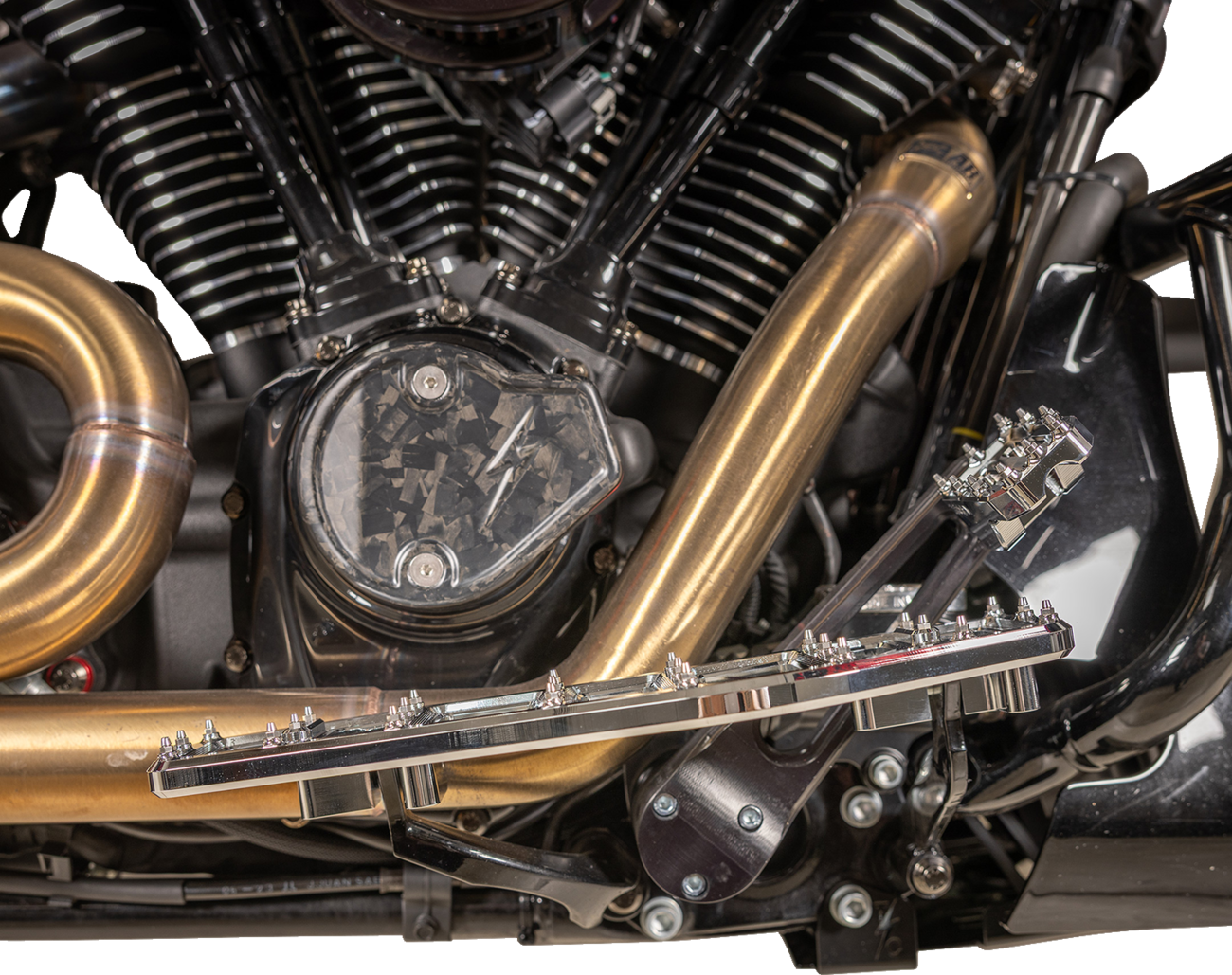 Thrashin supply co. Aggressor Floorboards - Chrome Harley Davidson
