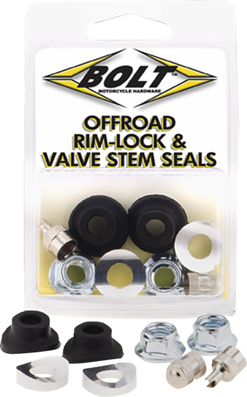 Bolt Hardware Rim Lock And Valve Stem Set