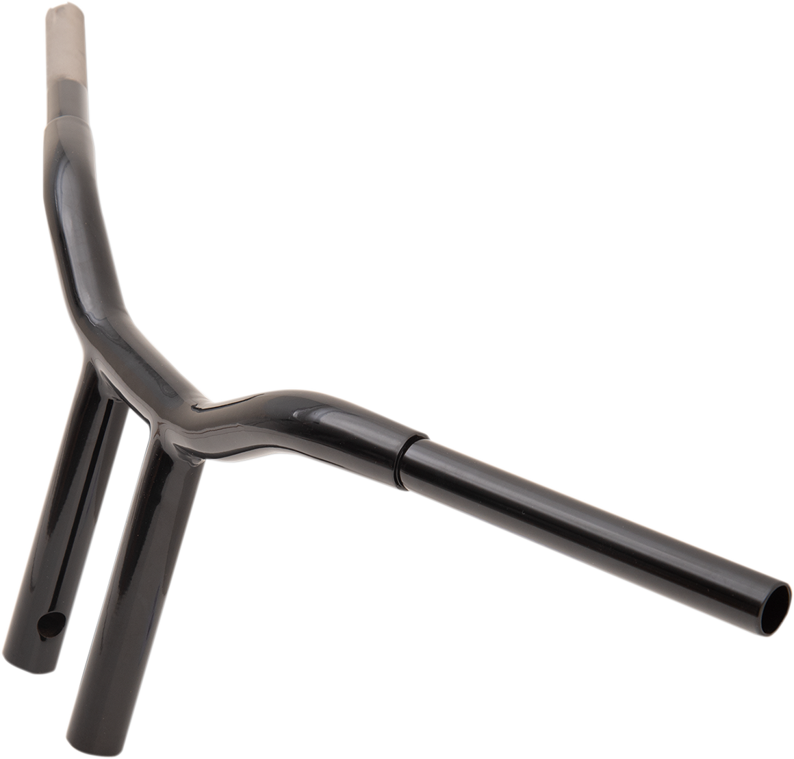 La choppers Kage Fighter Welded Straight-Riser Handlebar - One Piece - 10" - Black