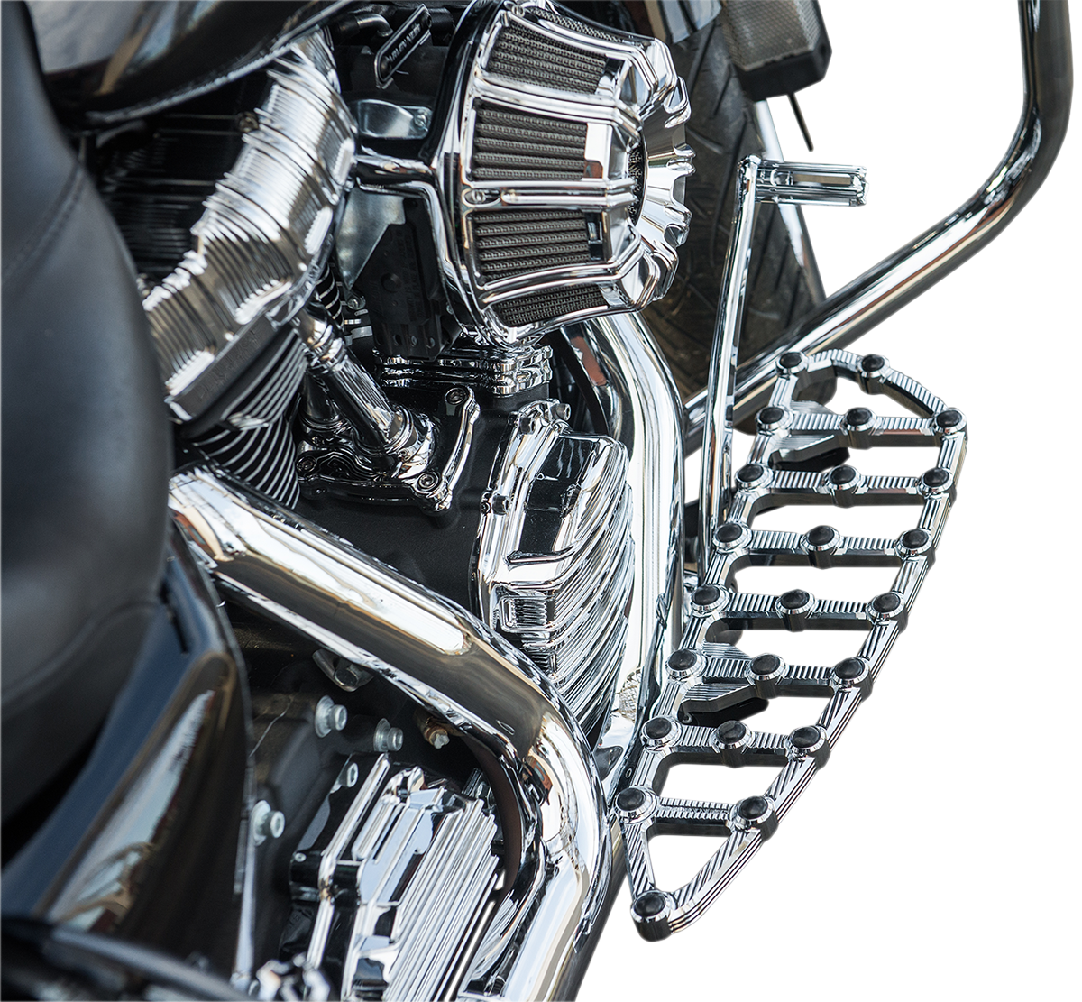 Arlen ness MX Driver Floorboards - Chrome Harley Davidson