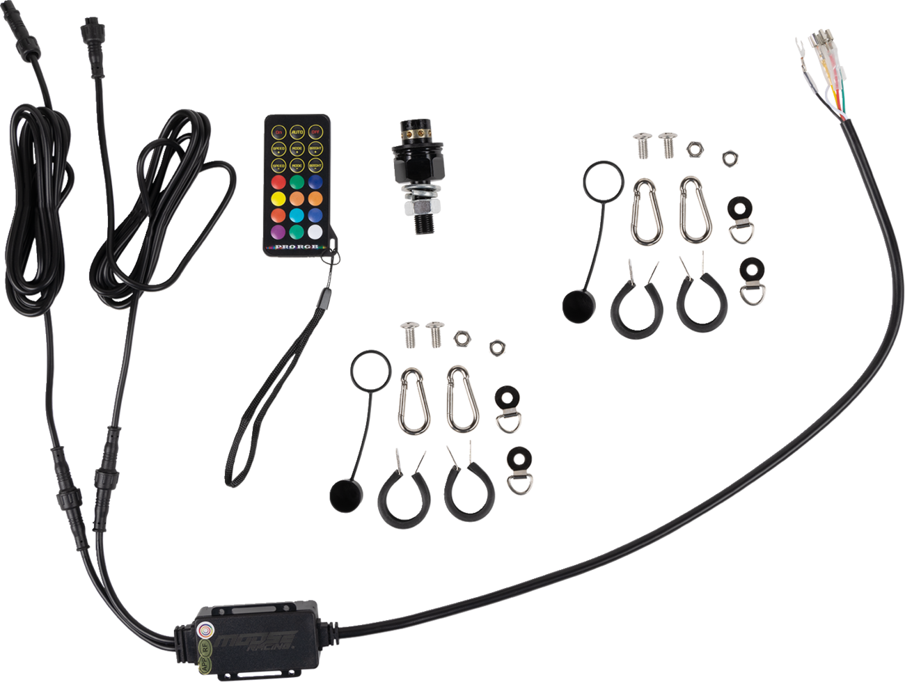 MOOSE OFFROAD Quick Disconnect Angel Whip Lights