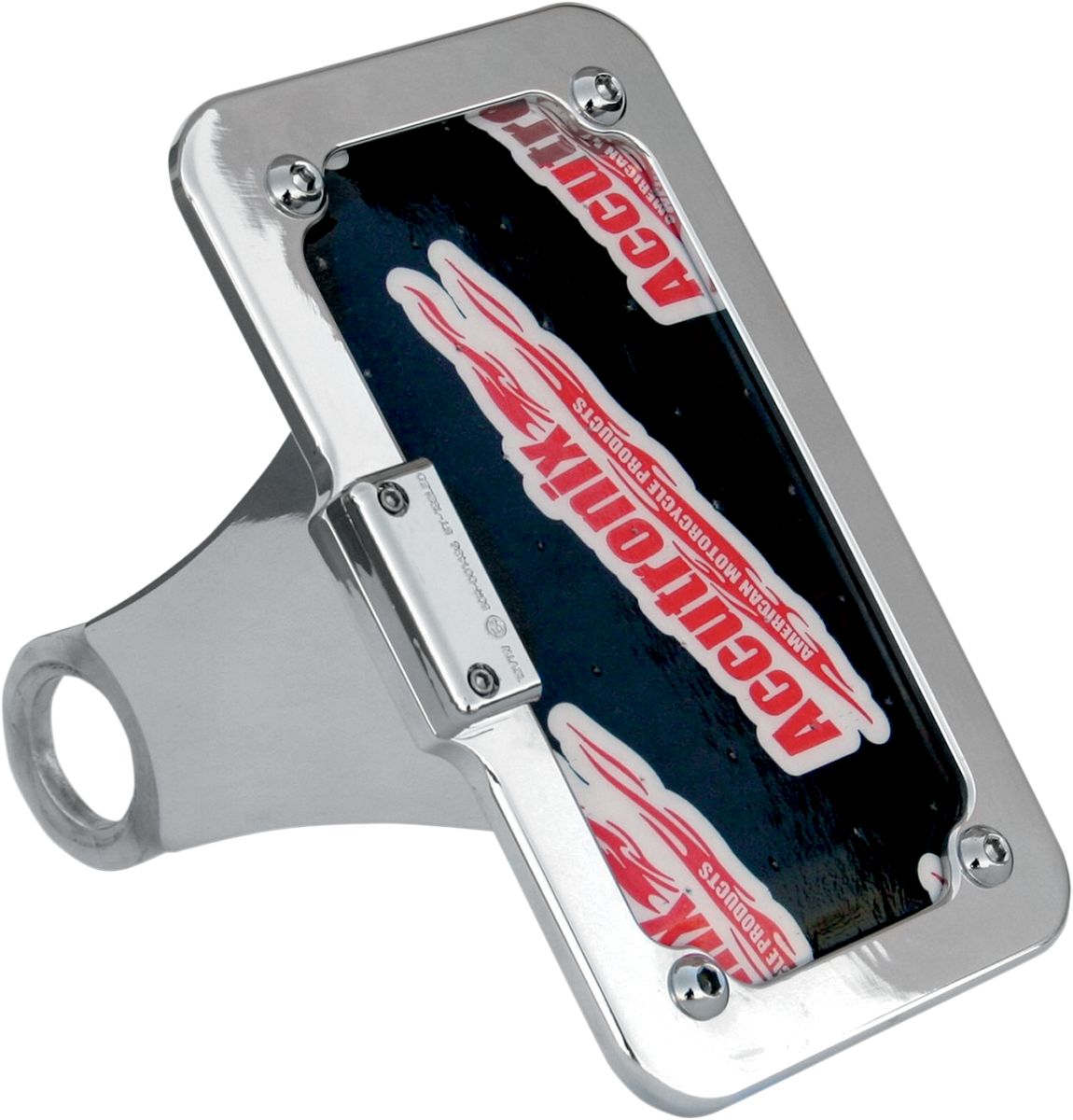 ACCUTRONIX Side Mount License Plate with LED Tag Light