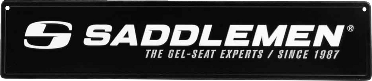 SADDLEMEN Metal Sign