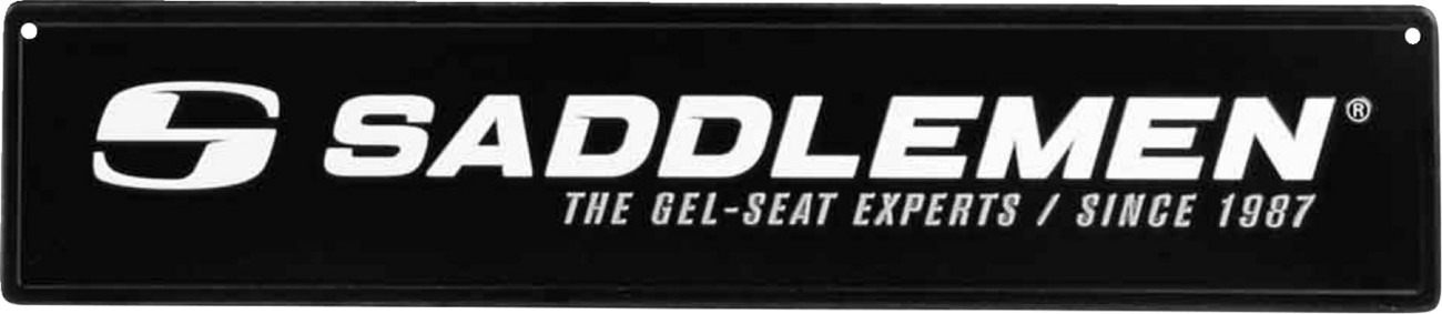 SADDLEMEN Metal Sign