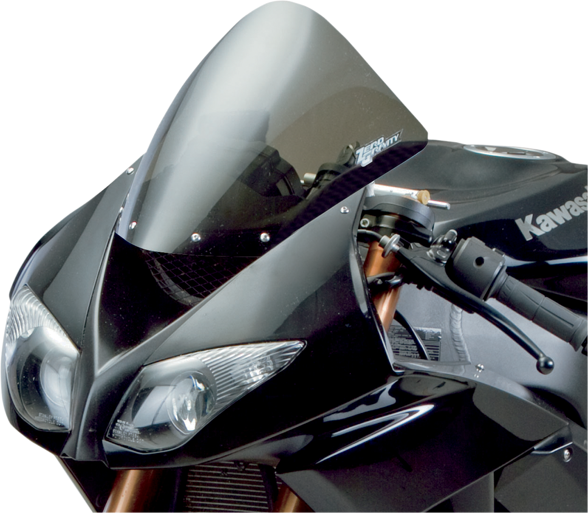 Zero gravity Corsa Windscreen - Smoke - ZX6R/ZX10R Kawasaki