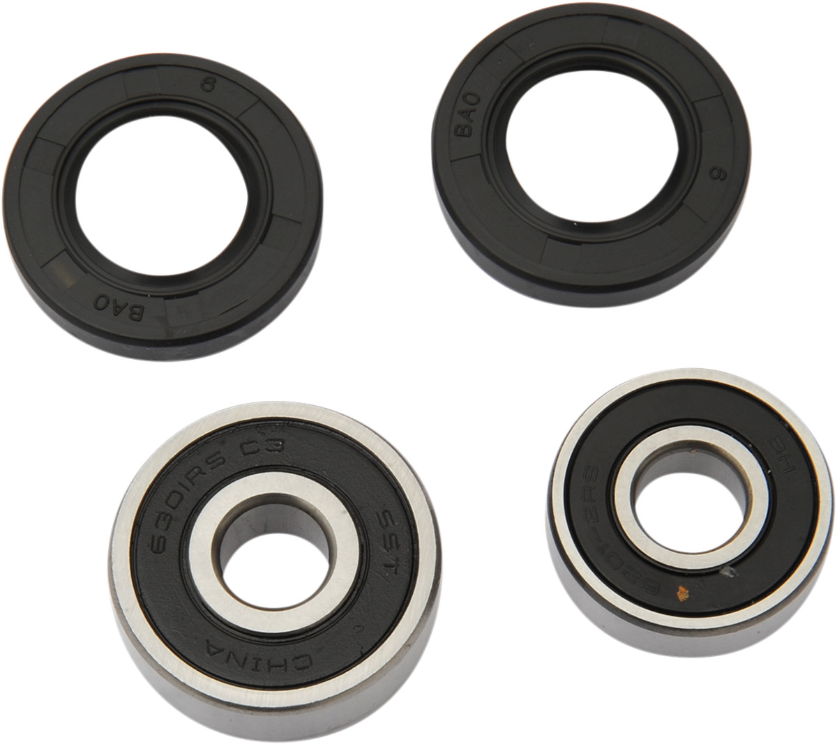 Pivot Works Wheel Bearing and Seal Kit Kawasaki KLX 140/KLX 140 G/KLX 140 L/KLX 140R/KLX 140R F/KLX 140R L/KX 100/KX 112/KX 65/KX 80/KX 85 / Suzuki RM 100/RM 60/RM 65 1998-2023 Rear PWRWK-K12-006