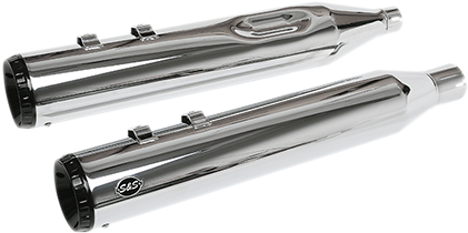 S&S Cycle GNX Slip-On Mufflers For Harley Touring 2017-2025