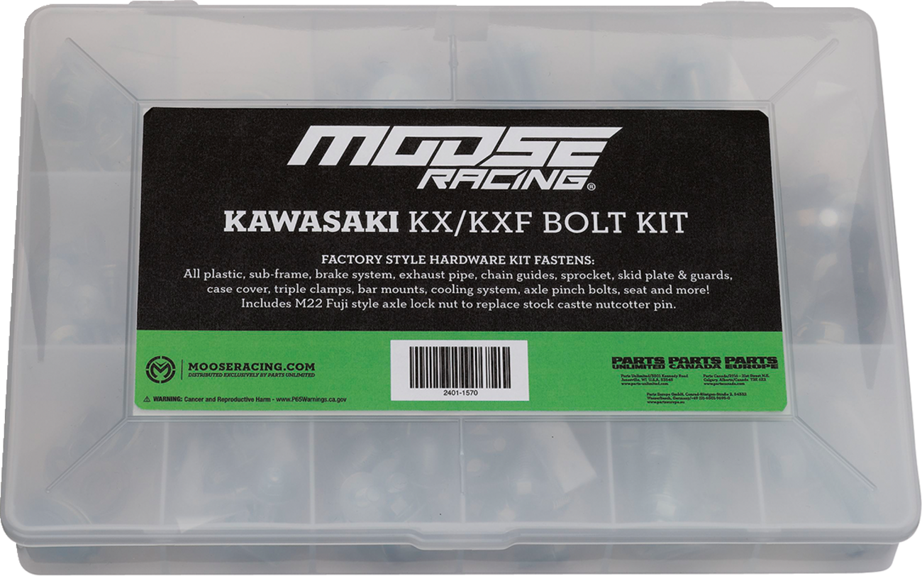 Moose Racing M1 KX/KXF Bolt Kit