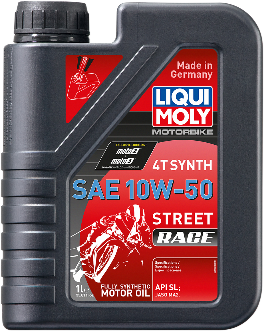 LIQUI MOLY Street Race Synthetic 4T Engine Oil