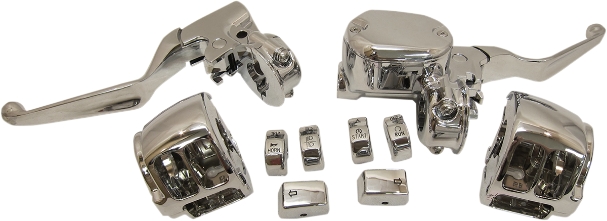 Drag specialties Handlebar Control Kit - ABS Harley Davidson
