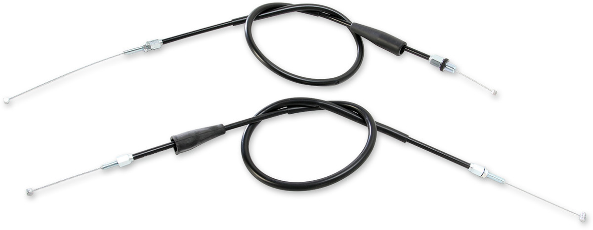 Moose Racing Black Vinyl Throttle Cable