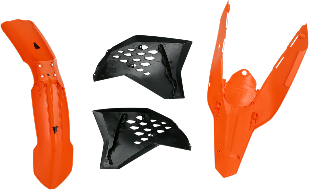 Acerbis Standard Body Kit - '10 OEM Orange/Black - KTM '08-'11
