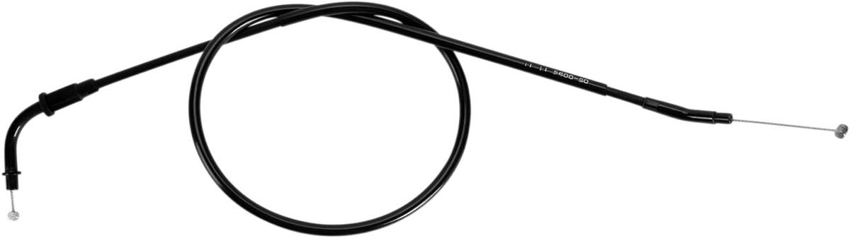 Black Vinyl Throttle Cable