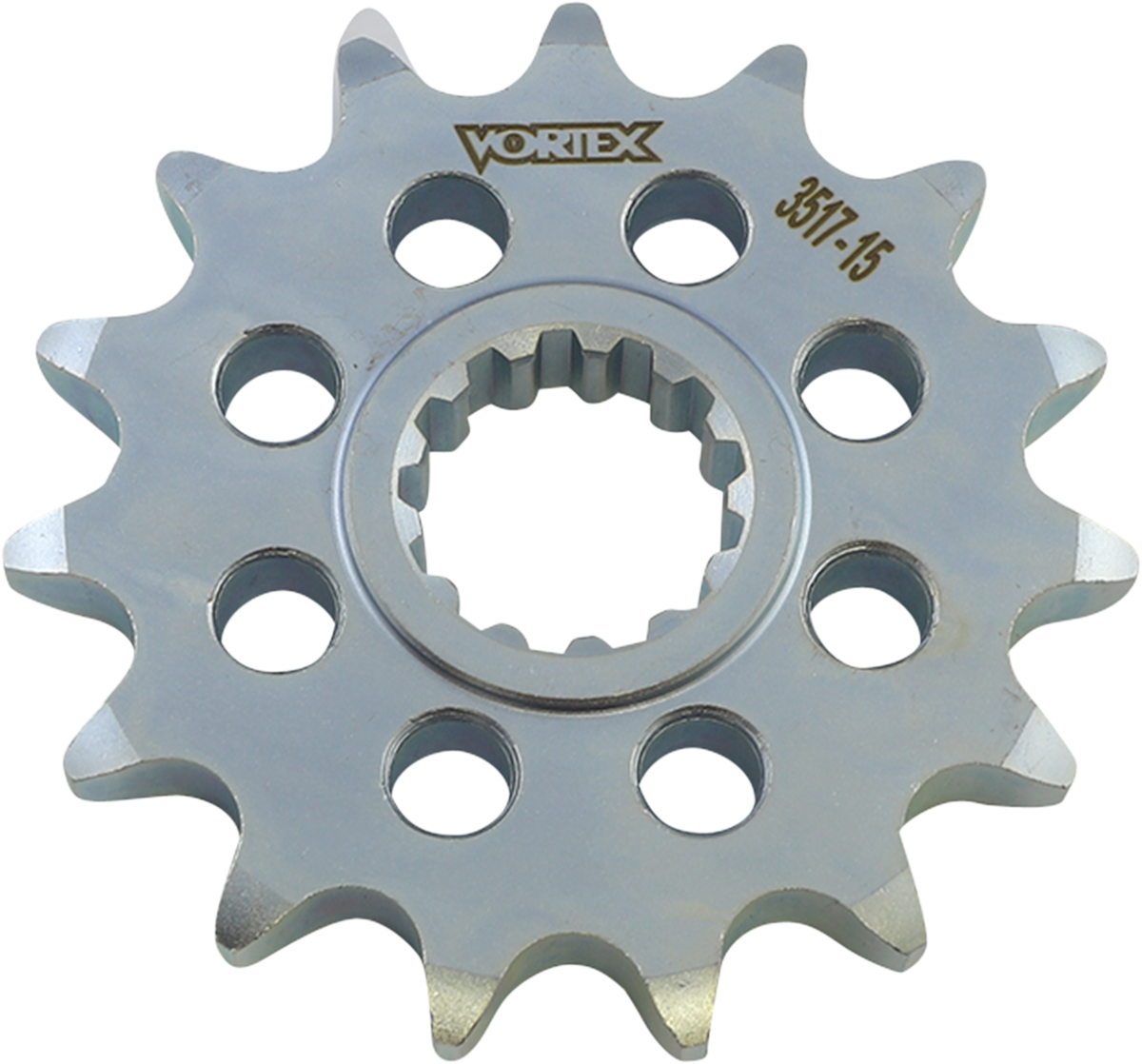 Vortex Front Sprocket - 15 Tooth 2004-2009 Yamaha FZS600 FZ6 / 2009-2017 Yamaha FZ6R 15T