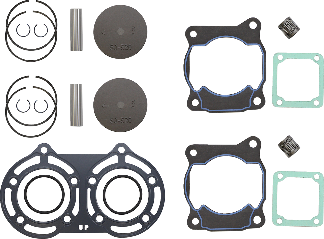 Wsm Top-End Engine Rebuild Kit 1987-2006 Yamaha YFZ350 Banshee
