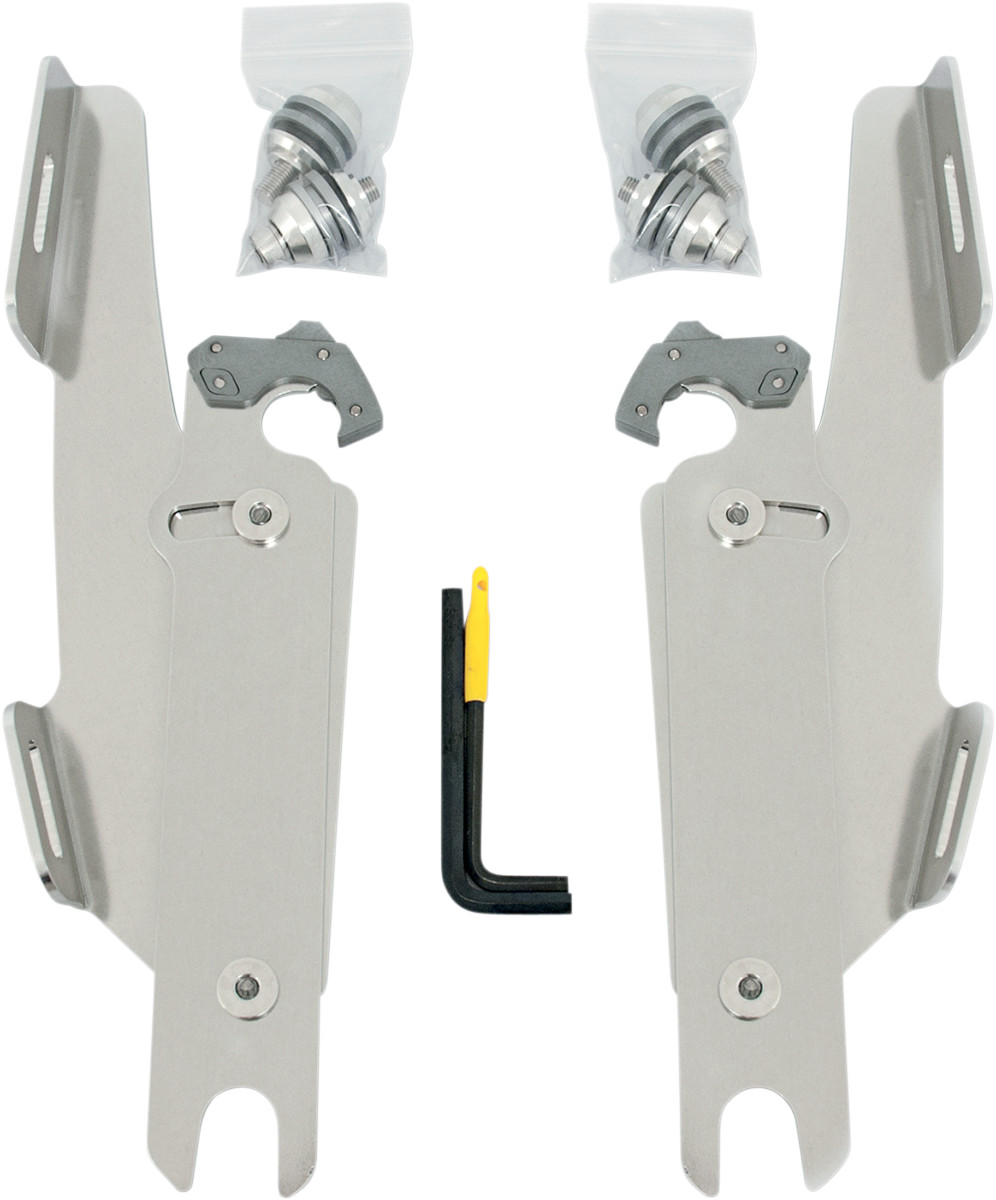 Memphis Shades Fats / Slim / Batwing Trigger-Lock Mount Kit For Harley Softail 1986-2017