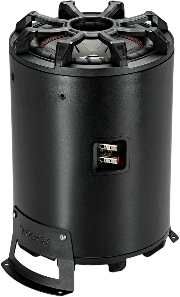 Kicker 8" Weatherproof Tube Power Subwoofer