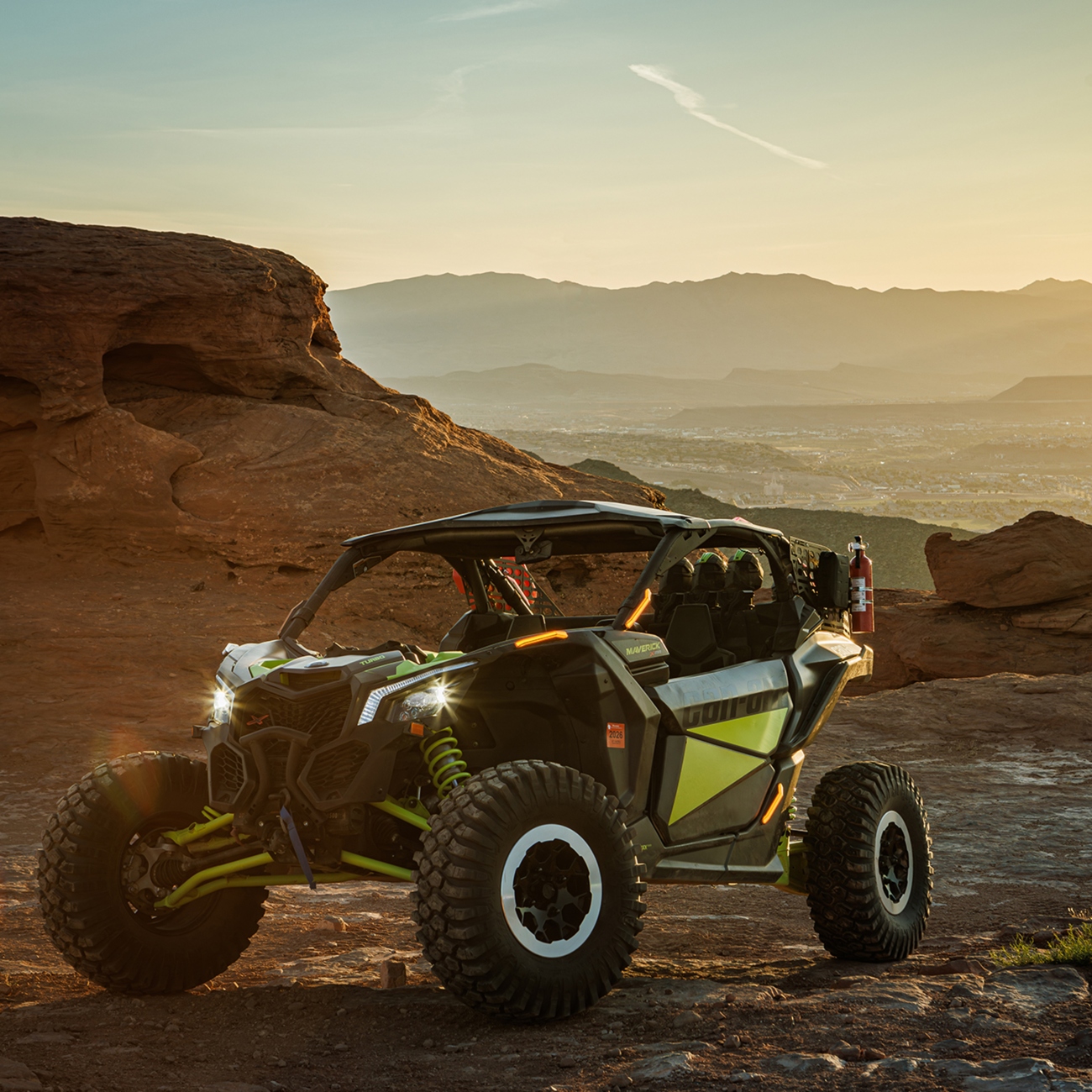 Ravek Apex Lights™ - Running - Amber - Maverick X3 Can-Am