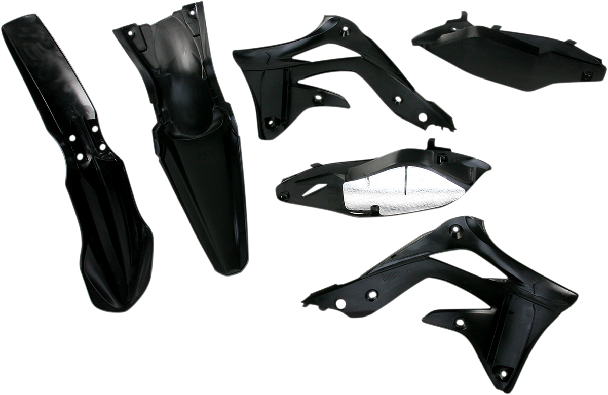 Acerbis Standard Replacement Plastic Kit 2013-2015 Kawasaki KX450 - Black 2314190001