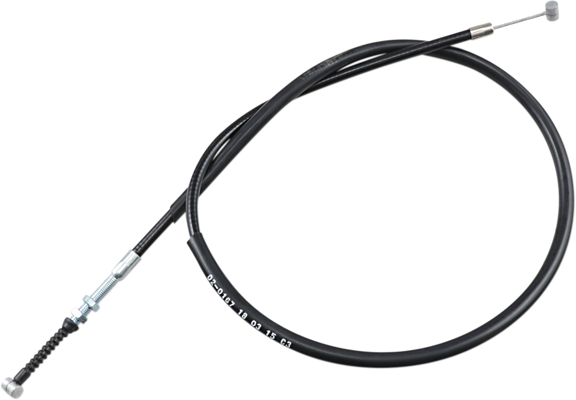 Black Vinyl Brake Cable