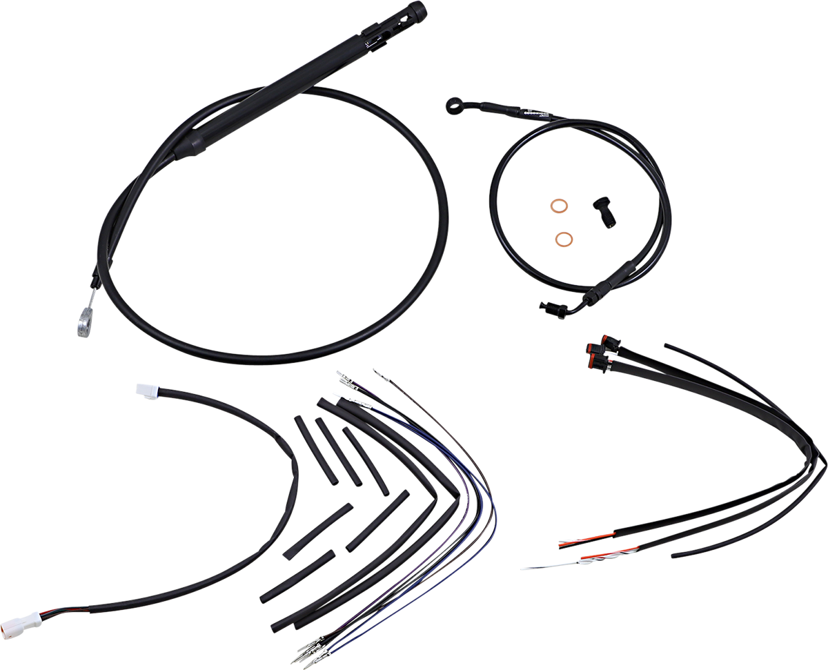 Burly Handlebar Cable Installation Kit For Harley Softail M8 w/ABS 2018-2025