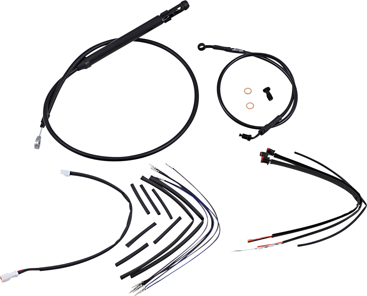 Burly Handlebar Cable Installation Kit For Harley Softail M8 w/ABS 2018-2024