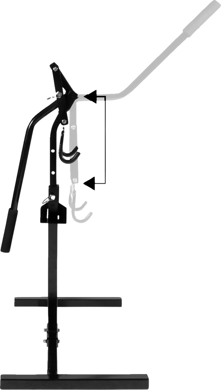 Deluxe Track Stand with Handlebar Cup